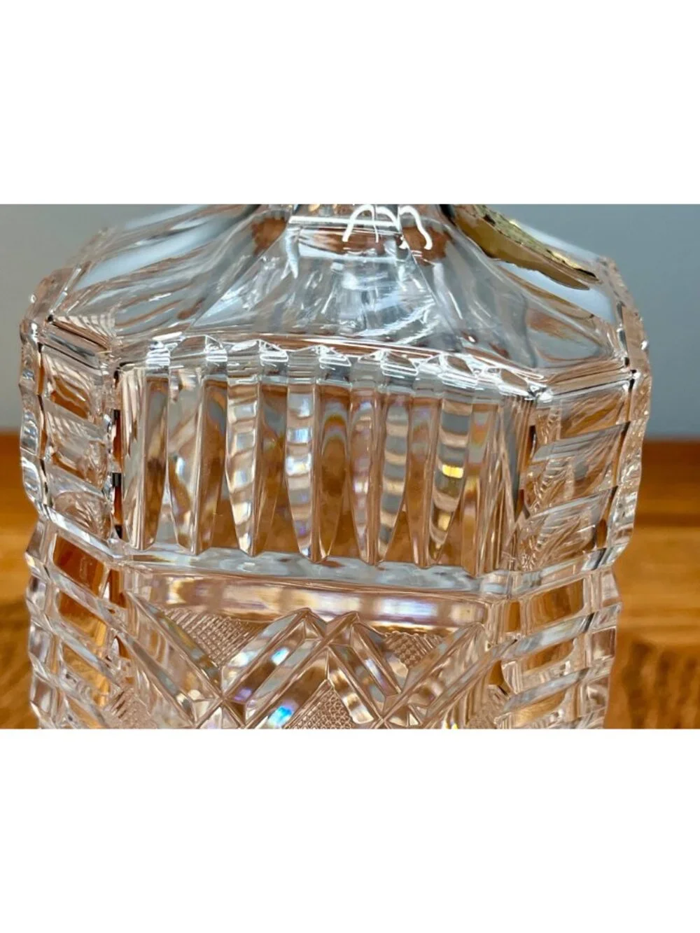 Rare Vintage Waterford Master Cutter Crystal Decanter 